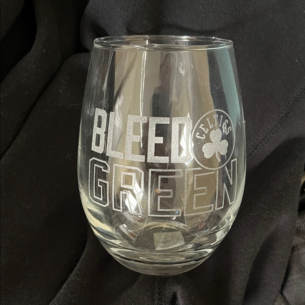 Celtics Bleed Green Glass